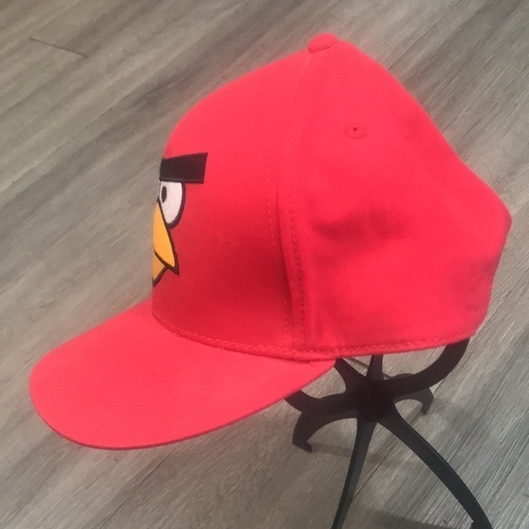 Angry Birds Rovio Entertainment Retro 2005-2013 Red Embroidered Adjustable Cap - Picture 3 of 10